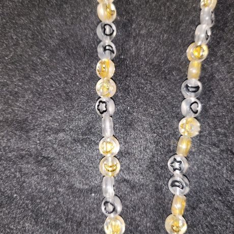 elastische Perlenkette Ornamente