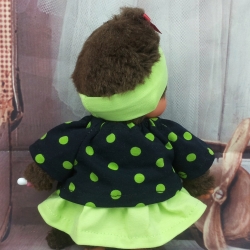  Shirt Rock Bandana passend für Äffchen Stofftiere 20 cm Neu