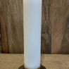 Kerzenständer - 6cm Durchmesser  - Aluminium - poliert -
