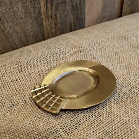 Kerzenständer für Kerzen 7,00x5,00 cm Durchmesser -Messing matt 
