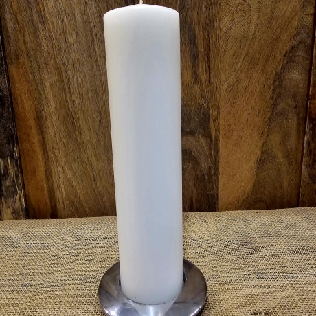 Kerzenständer-für Kerzen 6,00 cm Durchmesser - Aluminium poliert