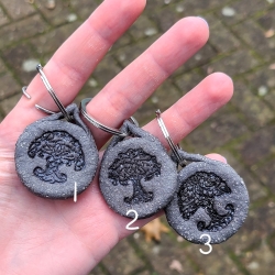 Schüssel - Taschen - Anhänger Baum - nordisch