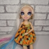 Kleid für Rainbow High, orange