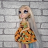 Kleid für Rainbow High, orange