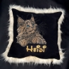 NEU Stickdatei Applikation Maine Coon Katze Kiss 
