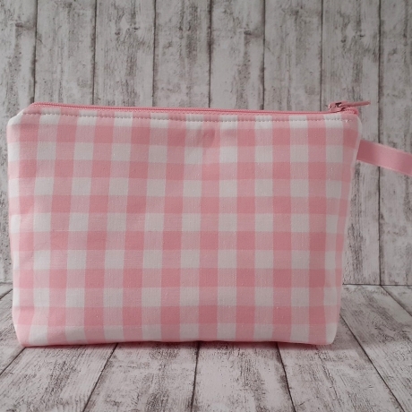 Kosmetiktasche Lucy Princess  rosa Karo