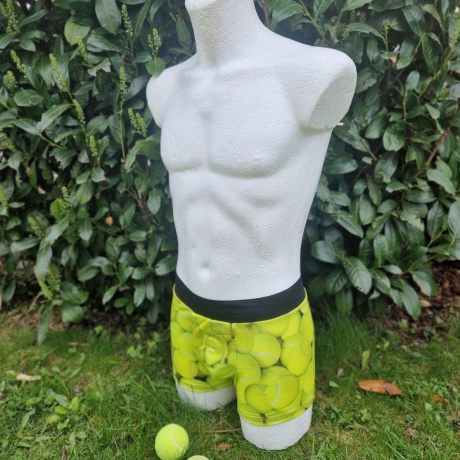 Boxershorts handmade Tennis Hobby Männer / Jungs