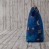 Kosmetiktasche Lucy Sterne aqua/gold