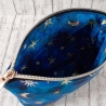 Kosmetiktasche Lucy Sterne aqua/gold