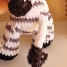 Zebra aus Kuschelwolle häkel Handarbeit Geschenk personaliesieren