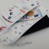 Handytasche mit Münzfach Smartphonetasche Geldbeutel Wiesenblumen