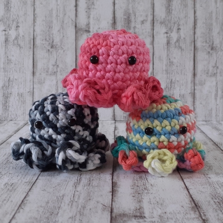 Häkelanleitung  Mini Oktopus PDF