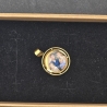 Blütenschmuck Echtblüten Anhänger 18k/24k Gold/ Sterling Silber 