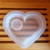 Silikonform Herz Teelicht Gießform Silikon Form