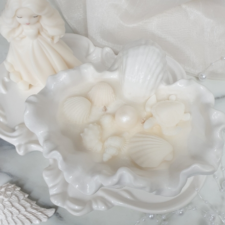 Kerze Muscheln Handgemachte Design Kerze