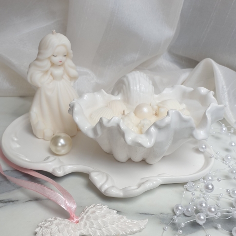 Kerze Muscheln Handgemachte Design Kerze