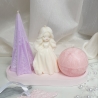 Mädchen Kerze Prinzessin