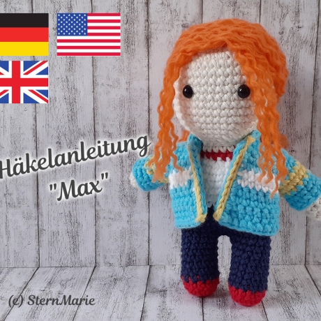 Häkelanleitung Max Stranger Things inspiriert