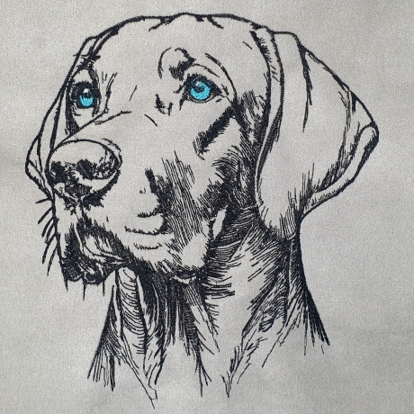 Stickdatei Magyar Vizsla Captain Hund  Lunachild