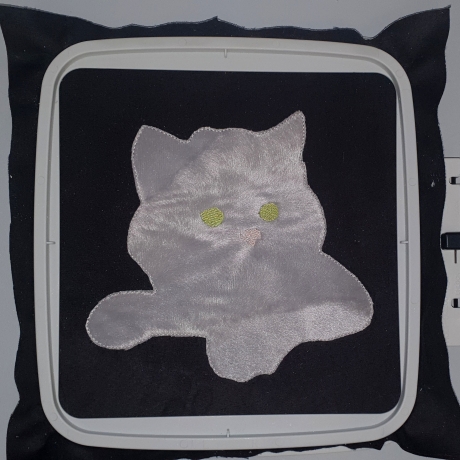 NEU Stickdatei Applikation KatzeCilly Kitten Kätzchen