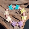 Kinder-Armband Schmetterlinge rosa Kinder-Schmuck elastisch Perle