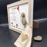 Steinbild - als Geschenk für liebe Menschen 