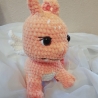 Drache Loulou, Unikat,  Amigurumi,  ca. 20x25 cm, gehäkelt 