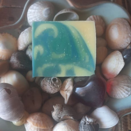 Patchouliblüte“ Duschseife vegan