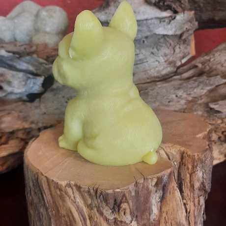 Süße vegane Duschseife Neumond  „Frenchie“
