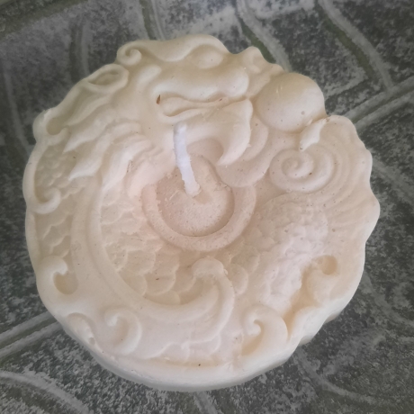 Drachenkerze aus Sojawachs