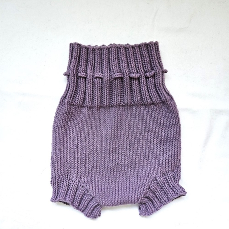 Windelhose in Lila Größe 50/56