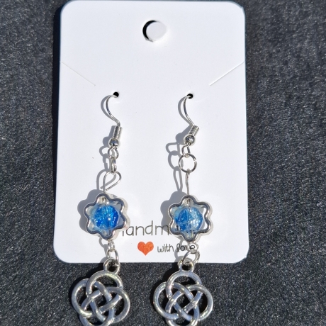 Ohrringe keltischer knoten liebe