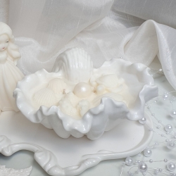 Kerze Muscheln Handgemachte Design Kerze