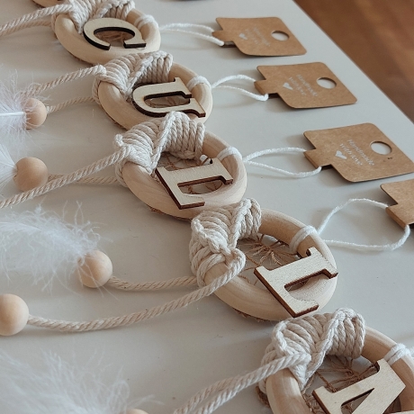 Traumfänger E Boho Autospiegel Anhänger Geschenkidee