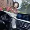 Traumfänger U Boho Autospiegel Anhänger Geschenkidee