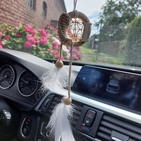 Traumfänger F Boho Autospiegel Anhänger Geschenkidee
