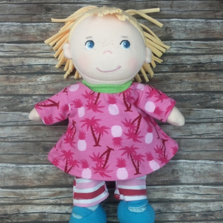 Puppenkleidung Tunika und Hose passend für Puppen 20 cm Neu