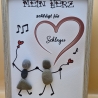 Steinbild für Schlager Liebhaber - Mein Herz schlägt für Schlager
