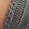 Crop Top Häkeltop Gs. M hellblau gehäkelt 
