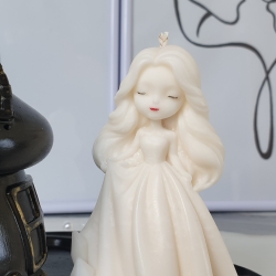 Mädchen Kerze Prinzessin