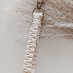 Schlüsselbund Schlüsselanhänger Makramee 