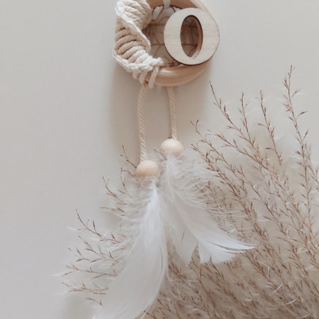 Traumfänger O Boho Autospiegel Anhänger Geschenkidee