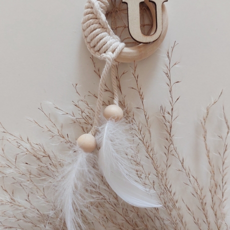 Traumfänger U Boho Autospiegel Anhänger Geschenkidee
