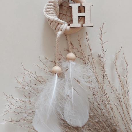 Traumfänger H Boho Autospiegel Anhänger Geschenkidee
