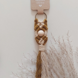 Anhänger Schlüsselanhänger Taschenanhänger Keychain Makramee