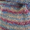 Rundschal / Kragenschal - handgestrickt - Pastellfarben - dots 