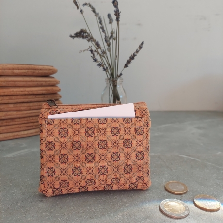 Tasche aus KORK, Geldbörse, NATUR fair vegan handmade