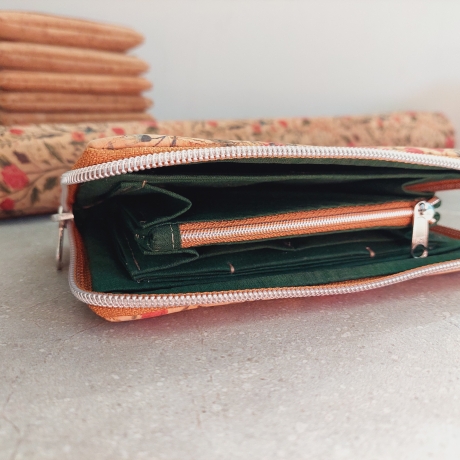 Geldbörse aus KORK, Portemonnaie, Geldbeutel, Accessoires