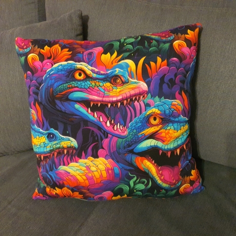 Handgefertigtes Designer Kissen Rex