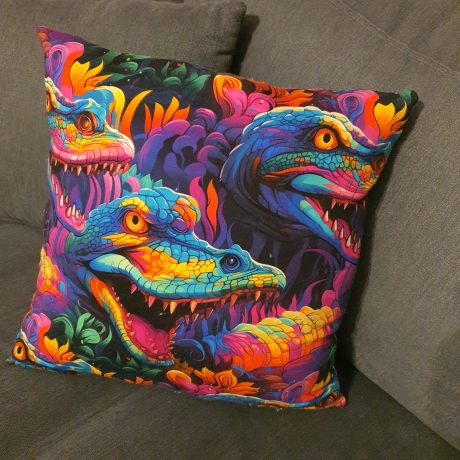 Handgefertigtes Designer Kissen Rex